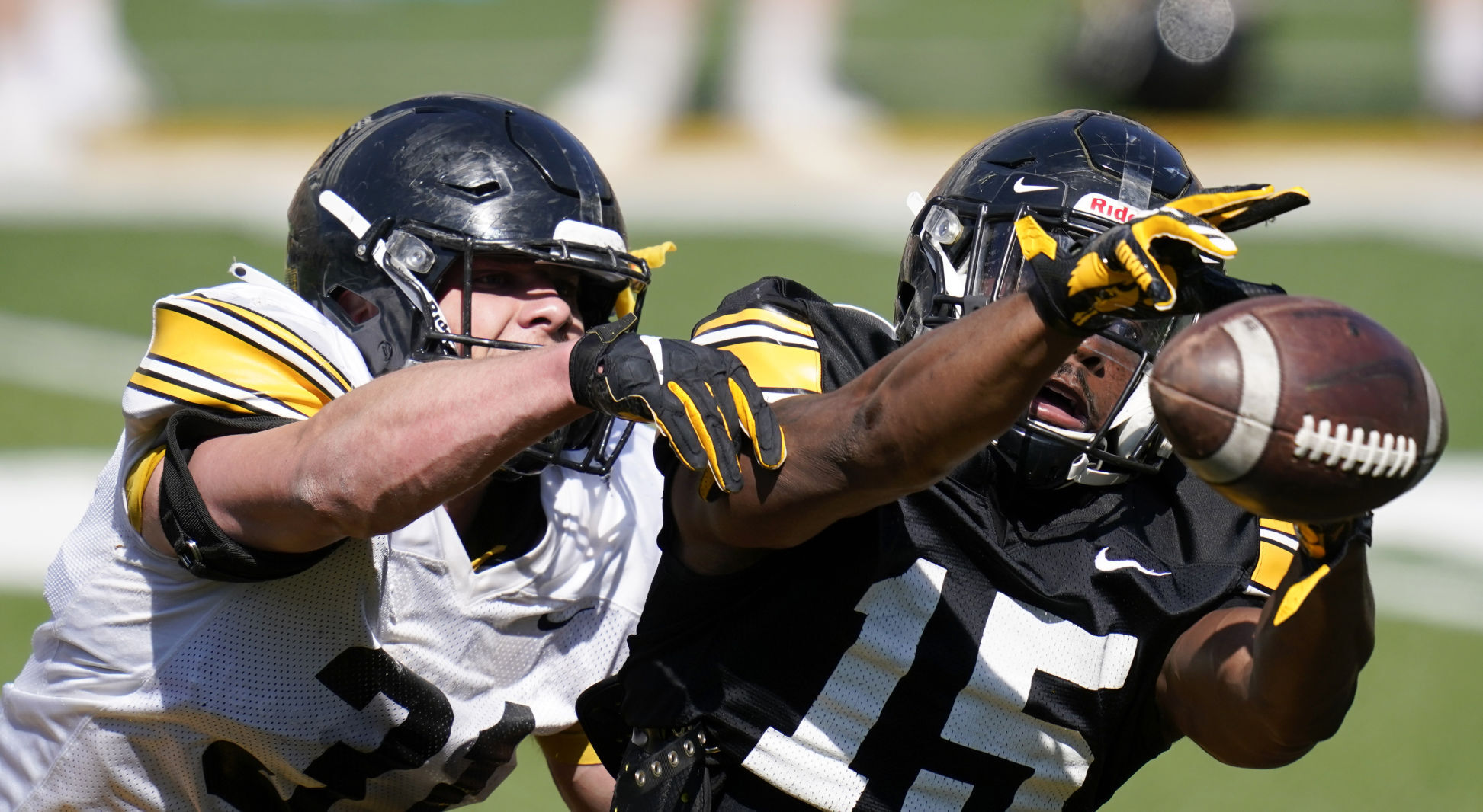 Iowa Practice Football